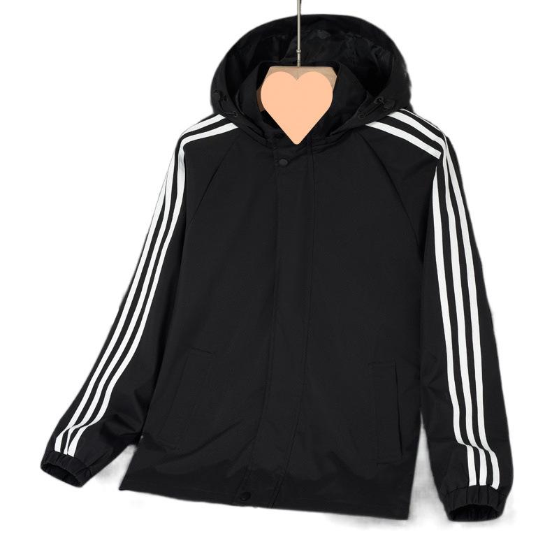 Autumn Jacket Spring and Autumn Couple Sports Men's Versatile Casual Jacket Hooded Tide