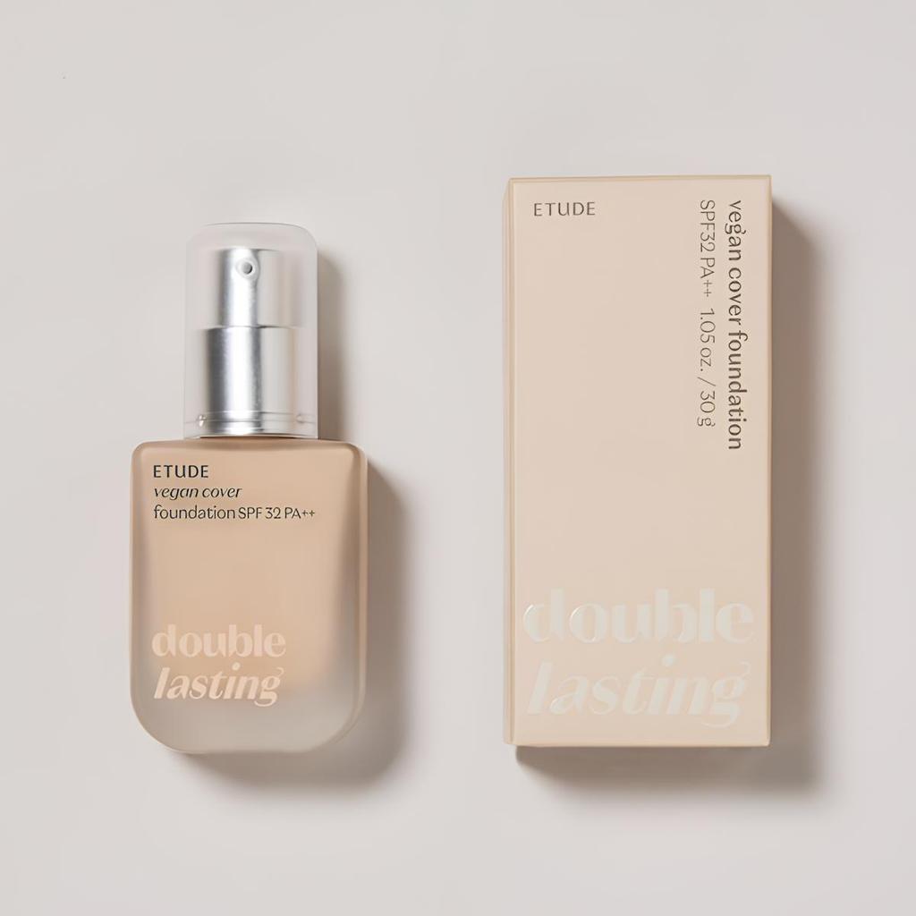 Etude Double Lasting Vegan Cover Foundation SPF 23 PA++ 30g