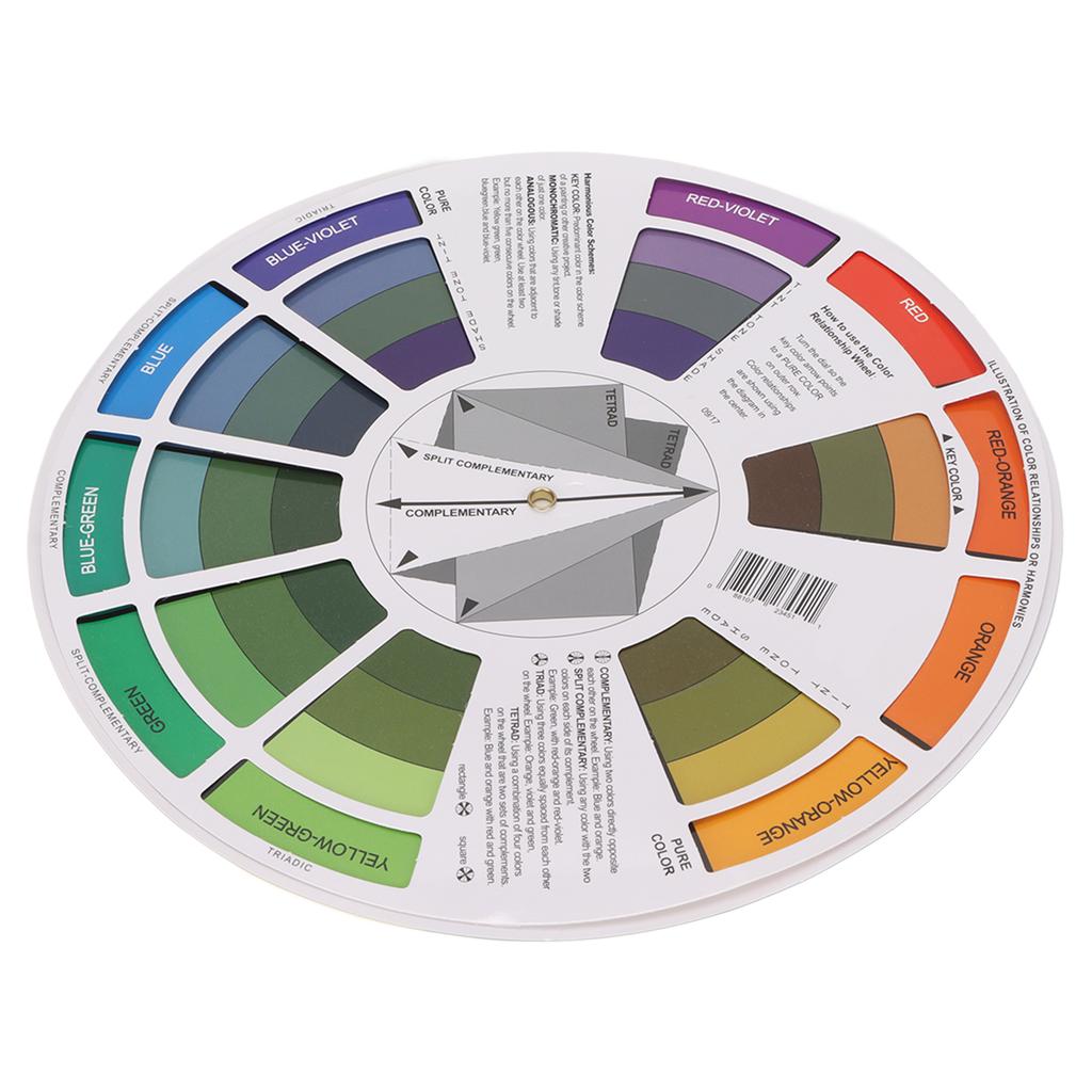 Color Wheel Reversible Blending Effect Simple Operation Fine Workmanship Color Wheel PosterL