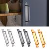 Set of 2 Multipurpose Barn Door Handles Hole Center Sturdy Aluminum Alloy for Sliding Door In Bathroom and Kitchen