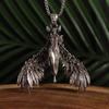 Retro G Skull Necklace Men's Dark Unique Niche Style Punk Exaggerated Death Demon Fashion Pendant