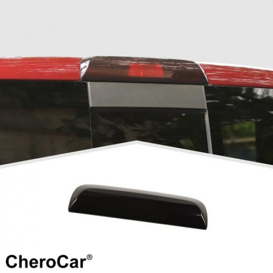 Smoked Tailgate High Brake Third Brake Light Trim For Chevy Silverado 2014-18