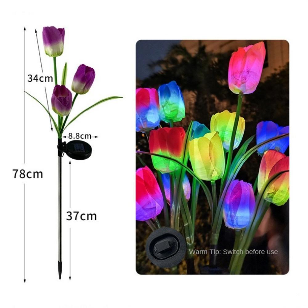 Outdoor Landscape Night Lamp Waterproof Lawn Stake Lights  For Home Garden Yard Lawn