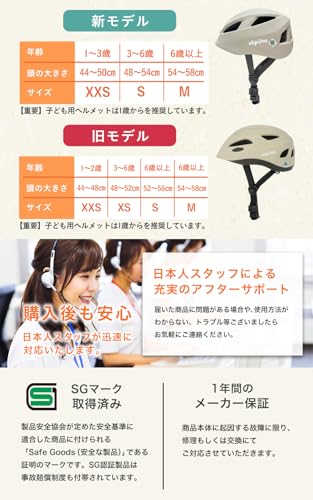 SG Gecertificeerde [Magnetische Gesp] söpöta Kinderfietshelm, SG Standaard, XXS (1-2 jaar), XS (3-6 jaar oud), Peutermaat, SOP-CH (Paars, N