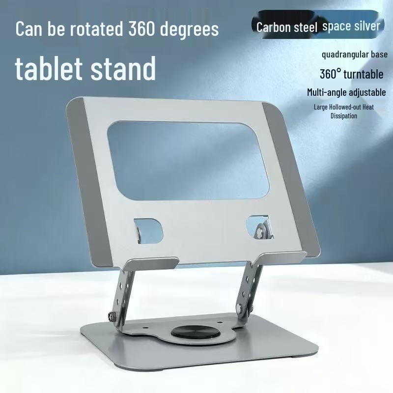 Portable 2-in-1 Laptop & Tablet Stand: Cooling, Adjustable & Foldable