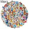 Princess Mickey  Pooh Series Stickers 99Pcs Soft Character Prints Suit For Diy Crafts Notebook Decor Tablet Embellishments