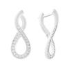 Silver Earrings with Cubic Zirkonia (2201403)