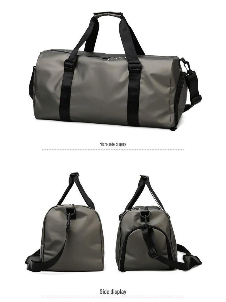 Men's Trendy Fitness Bag: Wet/Dry Separation, Large-Capacity, Handheld Sports & Travel Bag