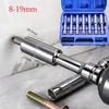 1/1 Inch Drive Hex Socket Head Wrench Set 8-19mm For Impact Driver Includes Adapter Perfect For Mechanical And DIY Applications