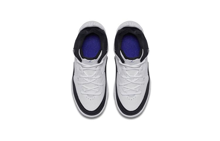 Jordan Zapatillas de Baloncesto para Niños Courtside 23 Concord Antideslizantes Amortiguación Resistente a la Abrasión Caña Media AQ7734-104