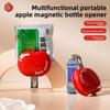 1/2pcs Food Sealing Clip Magnetic Suction Apple Shaped Bottle Opener Multifunctional Beer Bottle Opener Household Bottle Opener