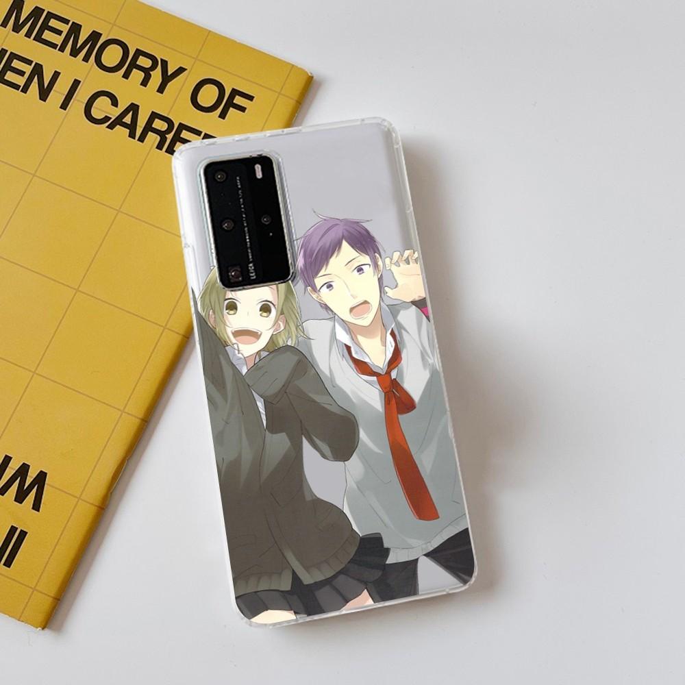 Anime Horimiya Phone Case for Samsung S10 20 22 23 A10 40 for Xiaomi10 Note10 for Huawei P50 20 Honor60 70