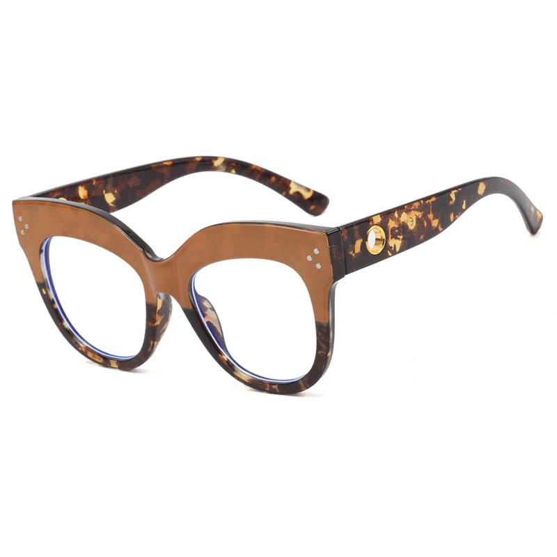 Vintage Cat Eye Glasses Nail Frame With Hollow Women Street Style Glasses Short Sight Eyewear 0 -0.5 -1 -1.25 -1.5 -2.0 To -6