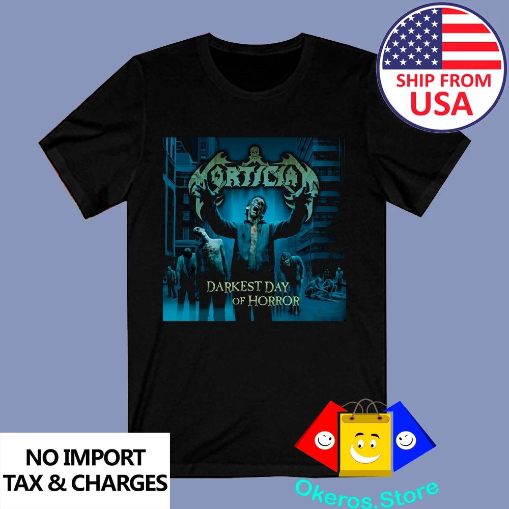 Mortician Darkest Day Of Horror Men s Black Size S to 3XL S