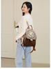 Women's Retro Leather Schoolbag - Versatile, Lightweight, High-Capacity Backpack