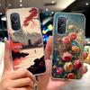 For Huawei Nova 9 SE Case Nova9 Pro Luxury Flowers Painted Cover Soft Slim Phone Case For Huawei Nova 9 Pro Nova9 SE Fundas Bags