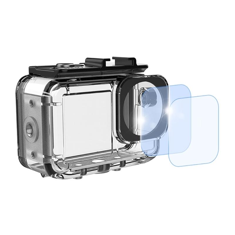 Upgrades Protective Case Plastic & Metal Camera Housing Easy To Carry Waterproof Case Compact Diving Case for Action5