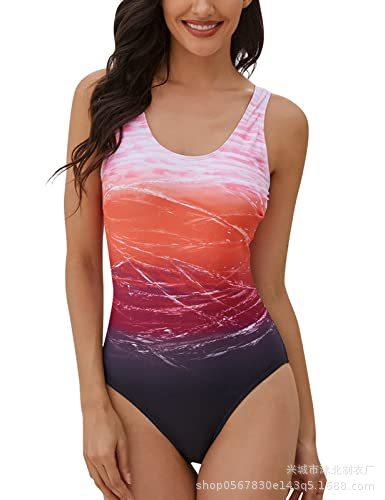 

New women s one-piece dew belly beach thickened sports gradually change swimsuit XXL
