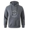Spring Men's Autumn Solid Color Casual Oversize Black Pullover Hoodie Sweatshirt For Male And Women