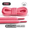 1 Pair 10mm Thick Round Shoelaces for Sneakers Running Sports Shoe Laces 100/120/140/160CM Shoelaces for Shoes Accessories