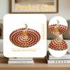 Cosmetic Tray for Vanity Storage And Serving Fruit Dish Dresser Desk