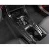 For Hyundai Cantus Creta Ix25   Carbon Car Console Gear Shift Box Panel Cover Trim Water Cup Frame Interior Accessories