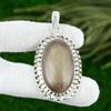 925 Silver Imperial Jasper Stone Wife Bezel Artisan Wedding Boho Pendant Jewelry