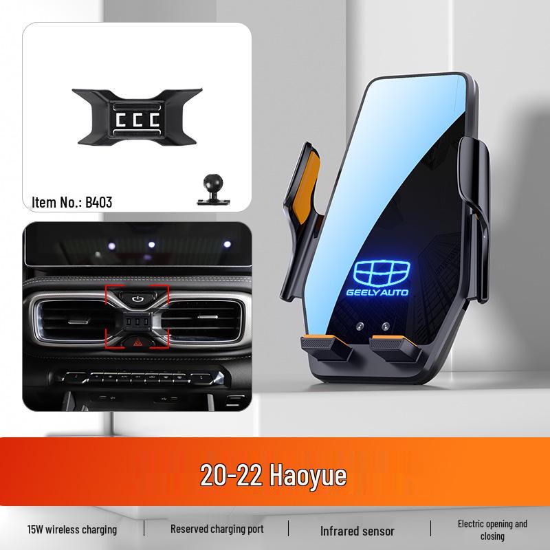 Car Phone Holder for Geely Boyue PRO, Vision S1/X3/X6, Emgrand GL/GS