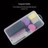 Rectangular Plastic Desktop Organizer: Nail Art, Cosmetic & Stationery Storage Box
