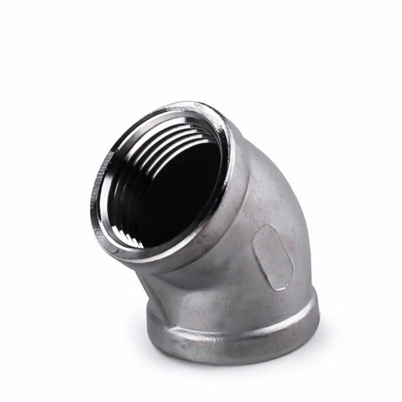 Gongyan 304 Stainless Steel 45-Degree Internal Thread Elbow