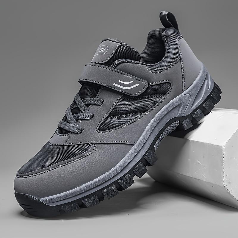 Men's Breathable Casual Shoes, With Velcro, Comfortable And Soft Sports Shoes, Suitable For Outdoor Jogging