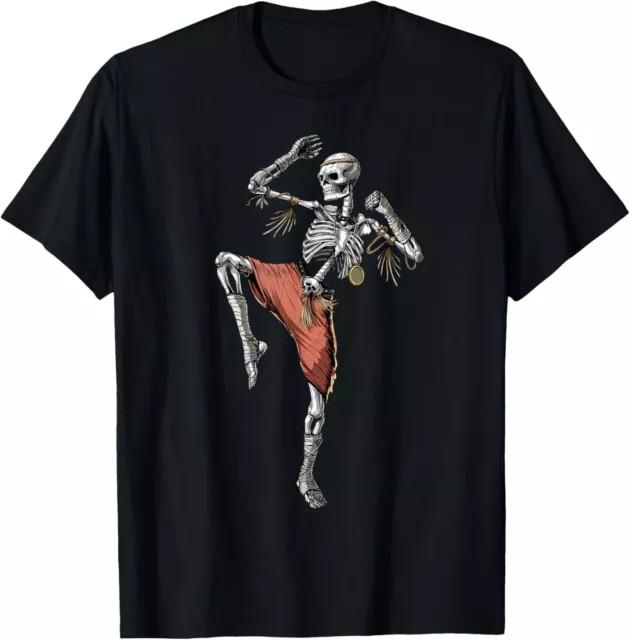 Skeleton Muay Thai Boxing Karate Kickboxing Martial Arts Gift Tees S-3XL S разноцветный