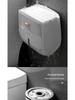 Punch-Free Waterproof Wall-Mounted Bathroom Tissue Holder