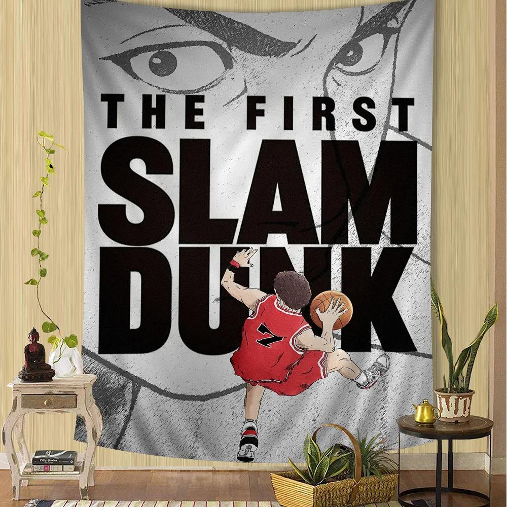 Anime SLAM DUNK Sakuragi DIY Wall Tapestry for Living Room Home Dorm Decor Wall Art Decor