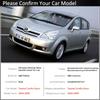 Black Carbon Fiber Exterior Door Handle Cover for Toyota Corolla Verso AR10 2004~2009 Car Accessories Stickers Trim Set Chrome