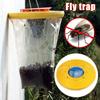 3-1PCS Hanging Fly Catcher Trap Fly Trap Insect Bug Killer Fly Catching Bag Non-toxic Fly Lure Bag Garden Flycatcher Reusable