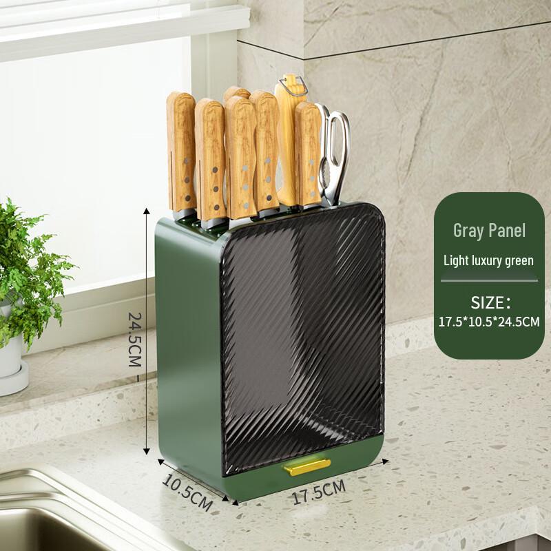 Multi-functional Transparent Countertop Knife Holder