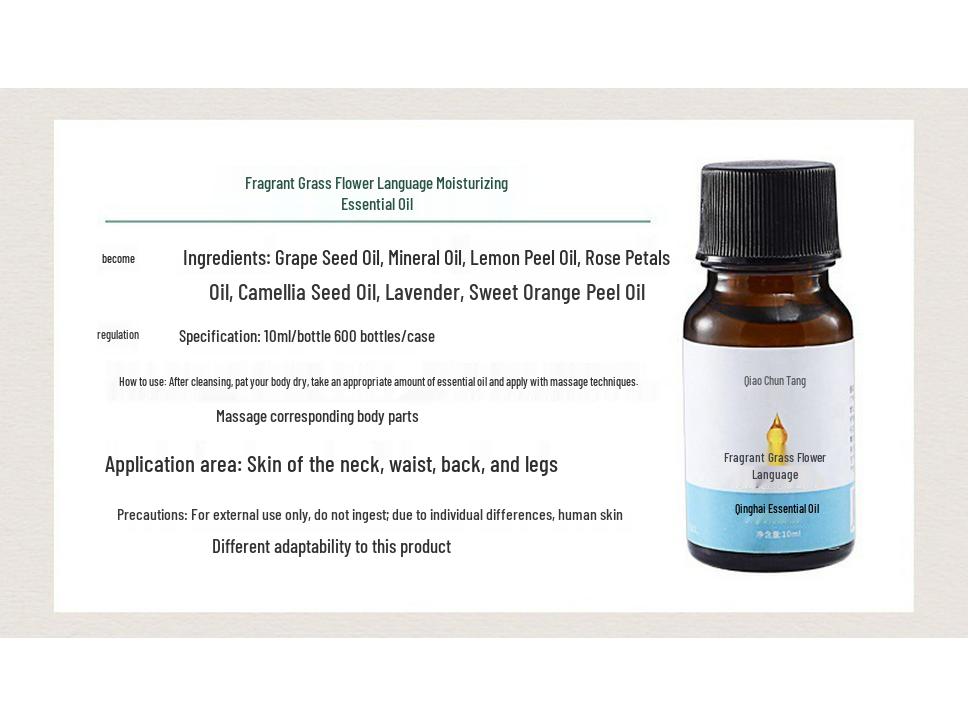 30ml Aromatherapy Essential Oil for Massage, Gua Sha, Foot Bath, SPA, and Beauty Salon Treatments