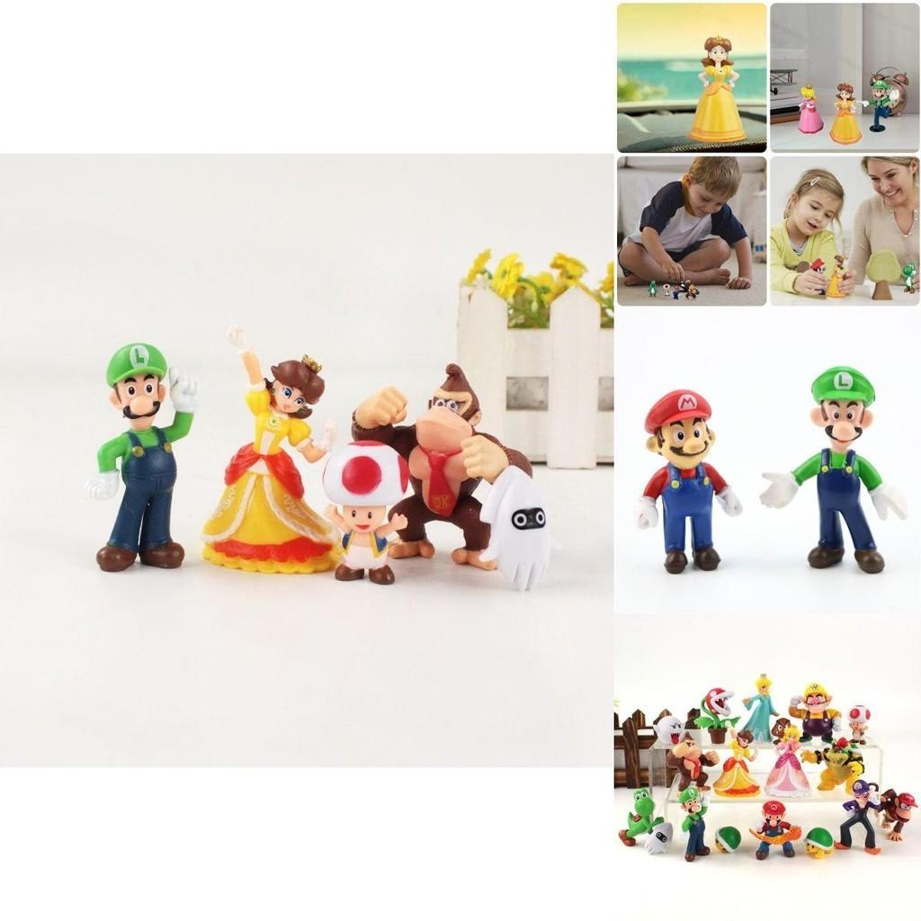 Super Cute Super Mario Action Figure Toy Set For Collection And Decoration In Your Home