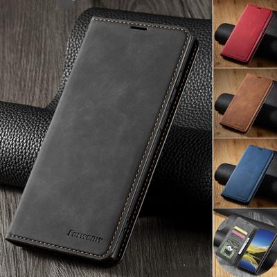 Custodia a Portafoglio in Pelle Flip per Samsung Galaxy S24 Ultra S23 FE S22 Plus A15 A25 A35 A55 A05S 5G A14 A34 A54