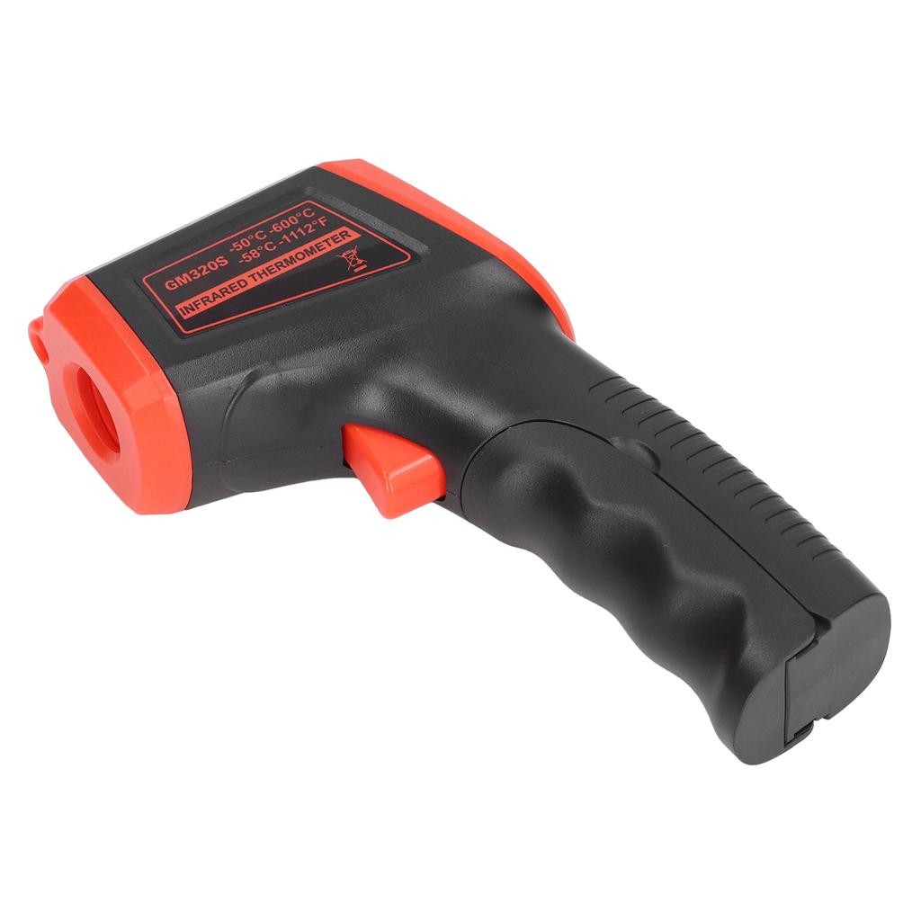Temperature Measuring Gun Handheld Non Contact Infrared ABS Housing Digital Temperature Gun for Industrial Red