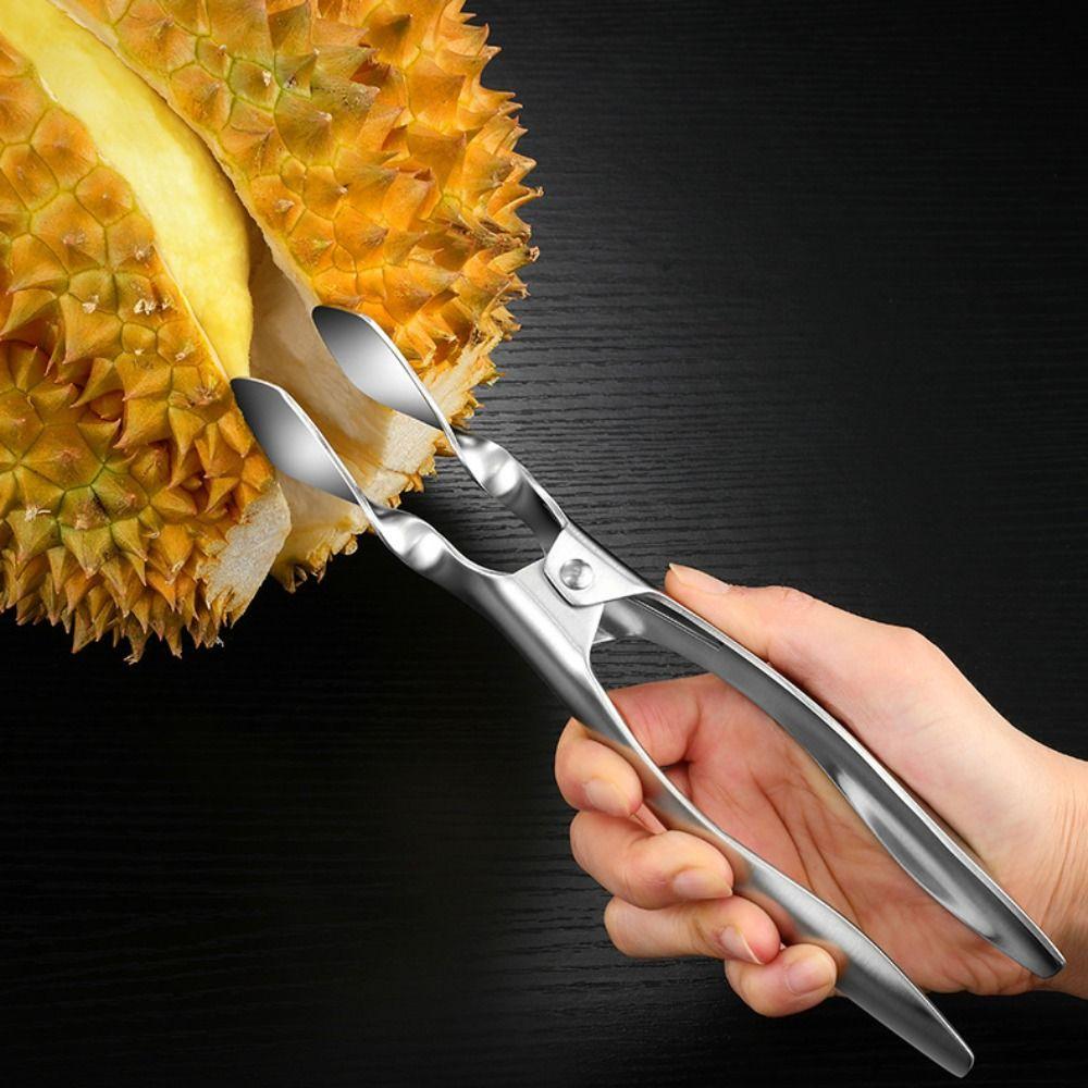 Built-in Spring Durian Shell Cracker Effort-saving Watermelon Melon Opening Pliers Supermarket