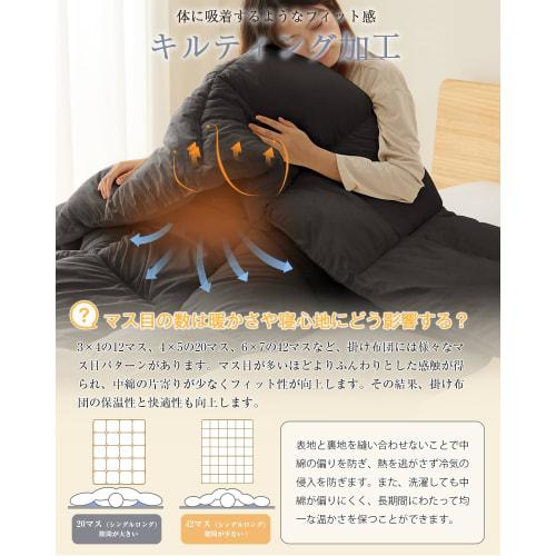 Softime Synthetic Down Comforter, Double Size, 90% Duck Down Equivalent [Made with Aerogel, the Material Used In Space Suits, Lighter, More Breathable