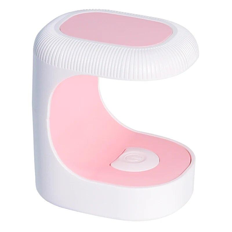 

Мини-сушилка для ногтей УФ-светодиодная лампа с рисунком динозавра, кошки, кролика, лампа для быстрой сушки и отверждения гель-лака для ногтей, машинка для маникюра