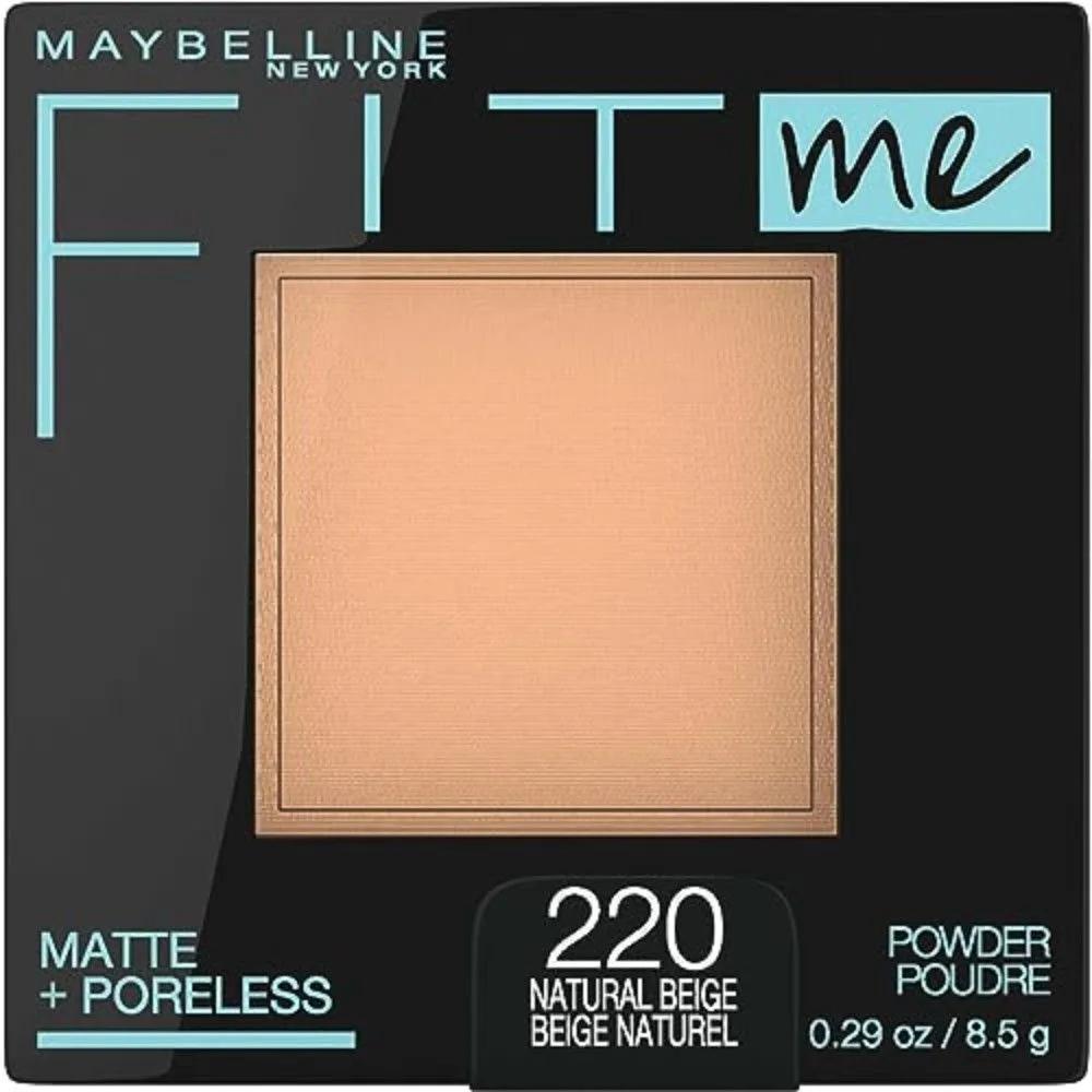 MAYBELLINE Fit Me Powder Foundation 220 8.5g 3-Piece Set 3