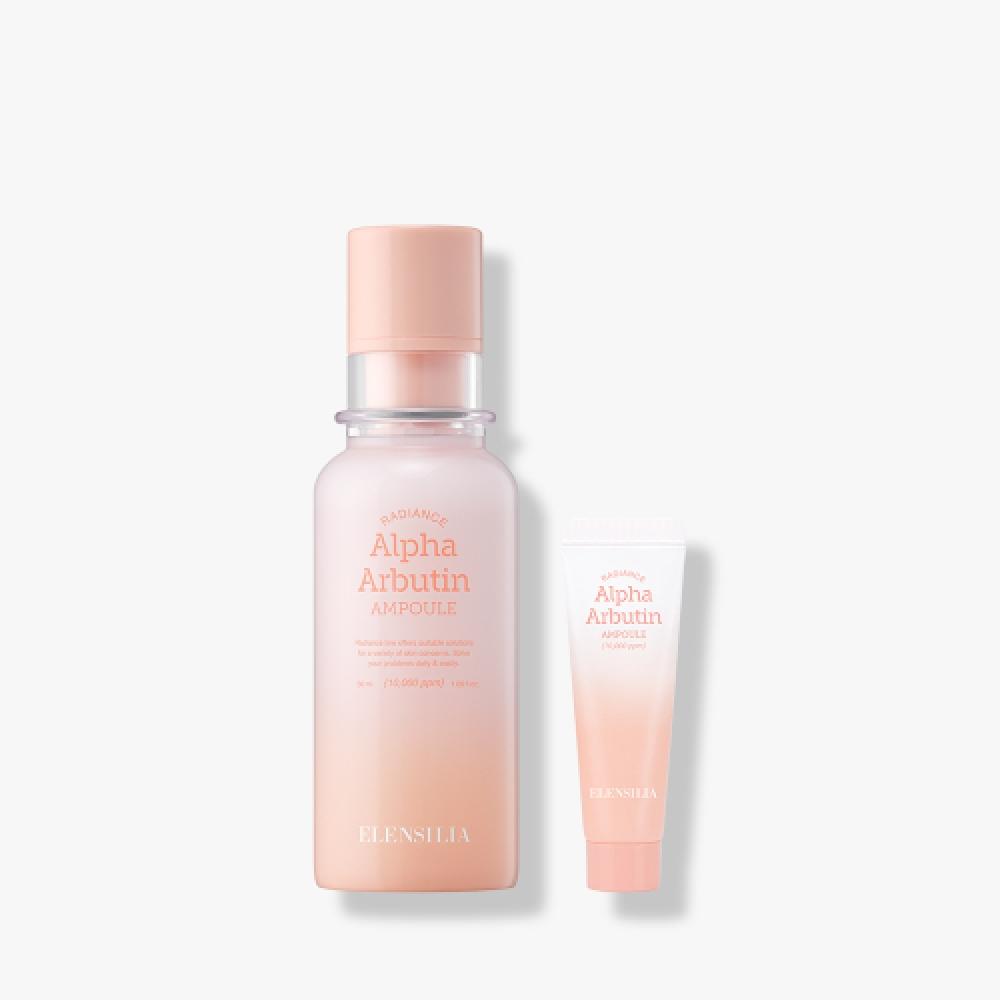 Elensilia Radiance Alpha Arbutin Ampoule + Foam Cleanser 10ml NONE