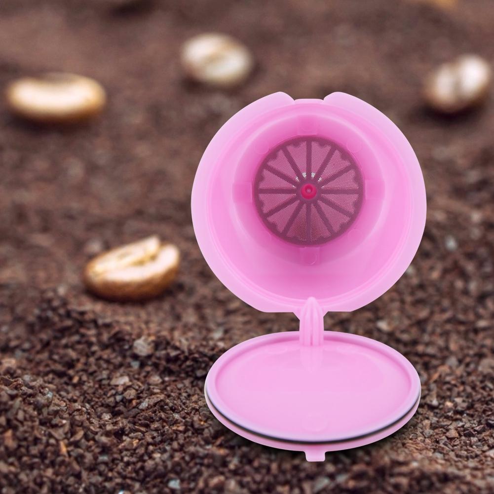 5Pcs Reusable Refillable Coffee Machine Capsule Cup Fit for GUSTO Series Coffee Maker