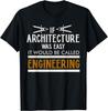 Lustiges Architekten Design Für Männer Frauen Architektur Architekt Geschenk Unisex T-Shirt
