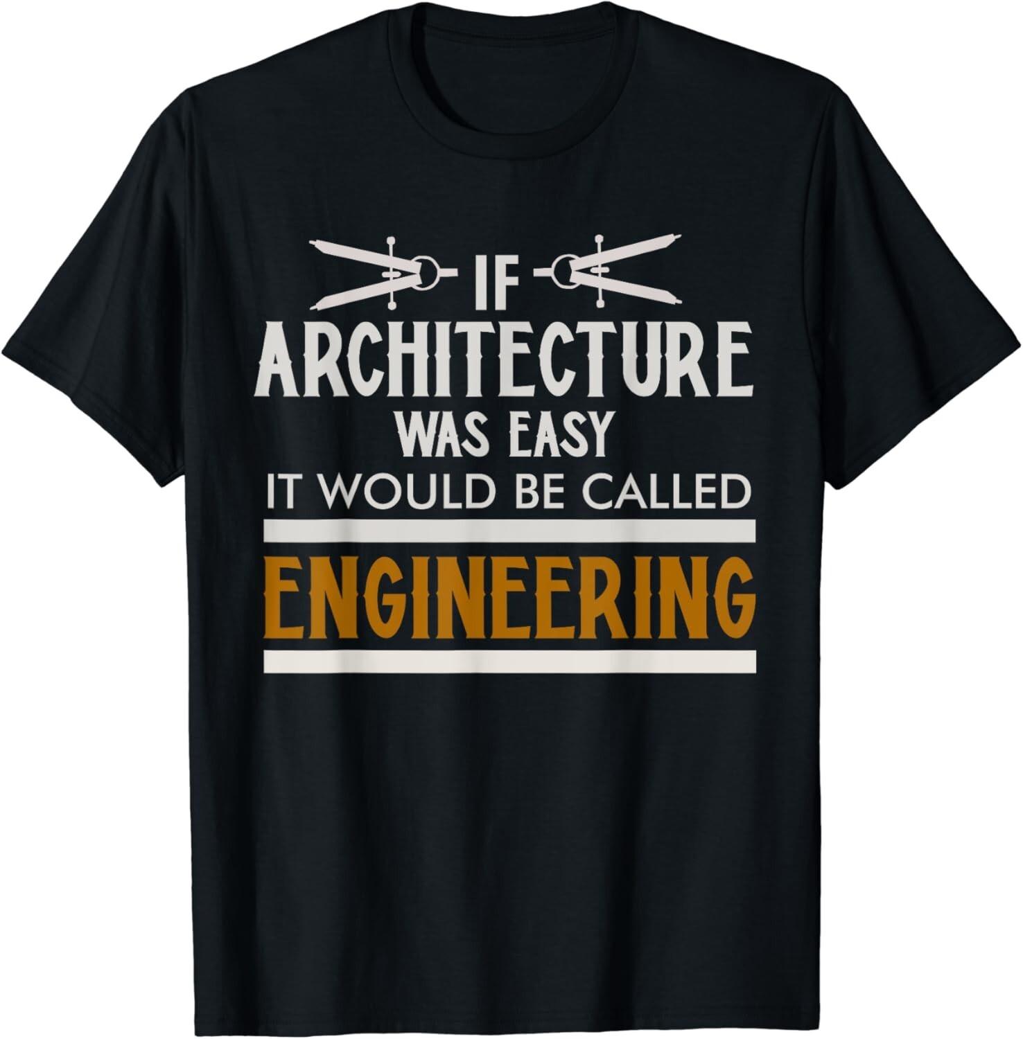 Funny Architect Design For Men Women Architecture Architect Gift Unisex T-Shirt S