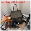 Retro Adorable Jeans Student Mini Backpack Pu Casual For School